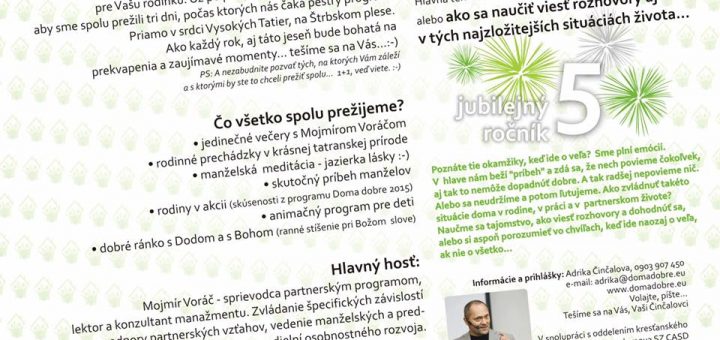 Jesenná víkendoFka 2016