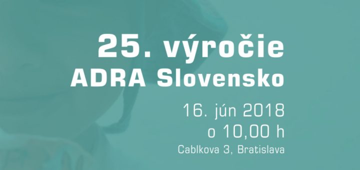 ADRA 25 rokov