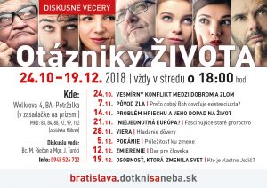 Diskusné večery – Otázniky života