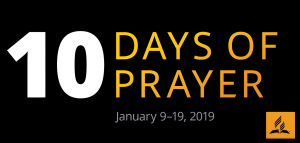 10 dní modlitieb 2019