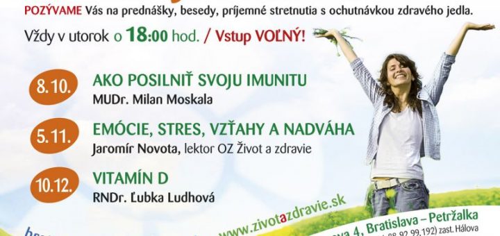 Kluby zdravia, jeseň 2019